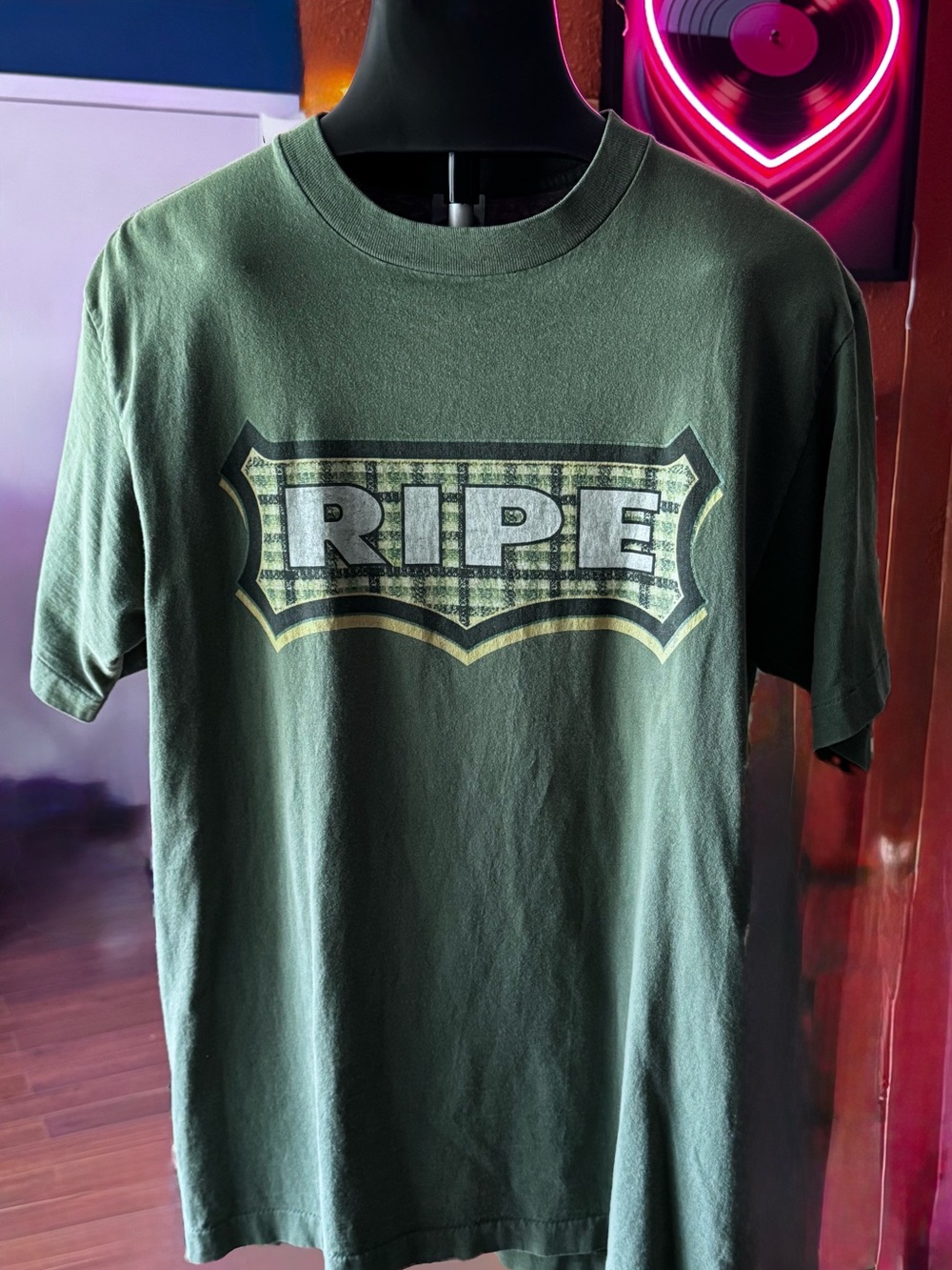 Ripe Green Logo Vintage Tee